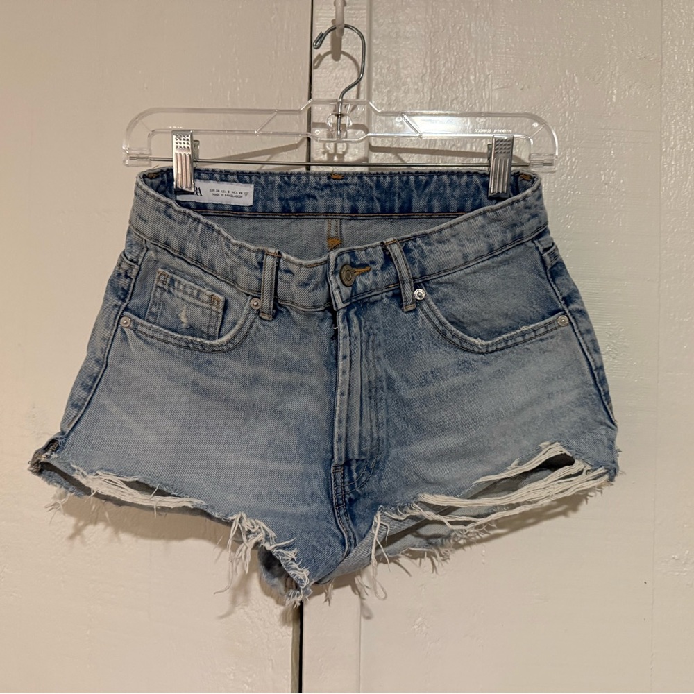 Zara Womens Jean Shorts